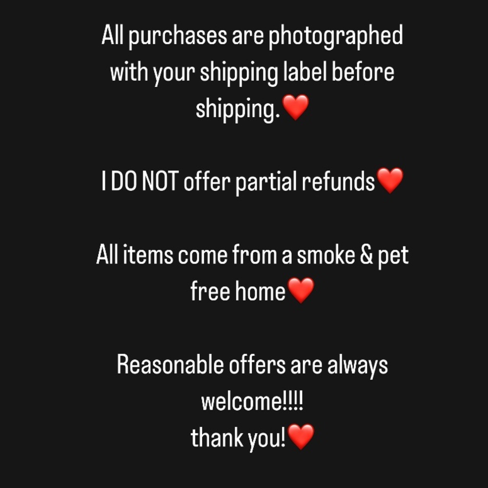 Please READ all ❤️😊